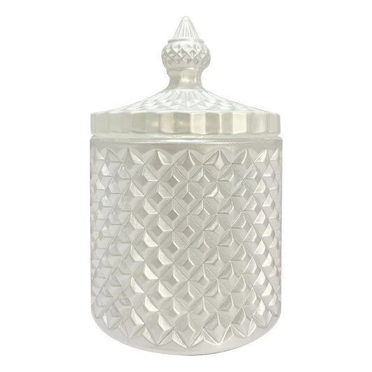 ICY GIRL NAMASTE GLASS CANDLE