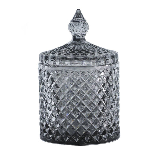 VINTAGE NAMASTE GLASS CANDLE