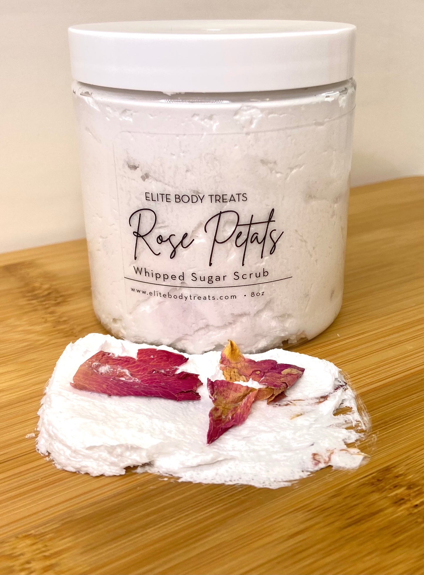 Rose Petals Whipped Sugar Scrub