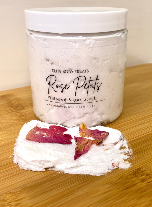 Rose Petals Whipped Sugar Scrub