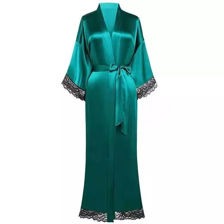 Money Green Kimono Robe