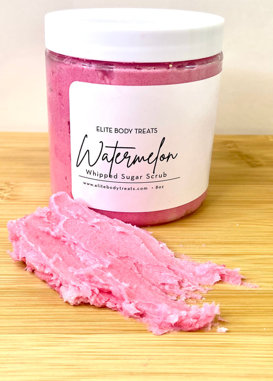 Watermelon Whipped Sugar Scrub
